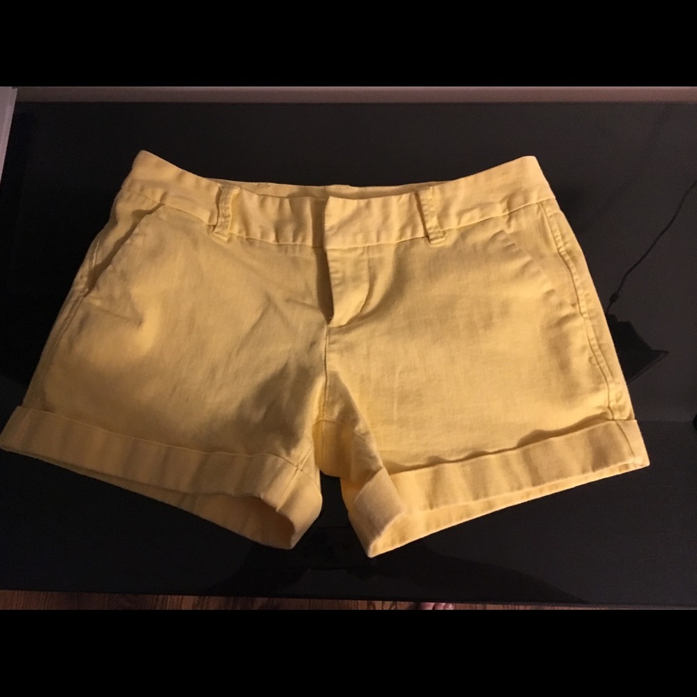 Dear John Yellow Shorts